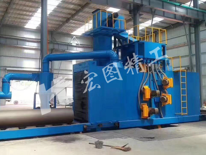 鋼管輥道通過(guò)式拋丸機(jī)